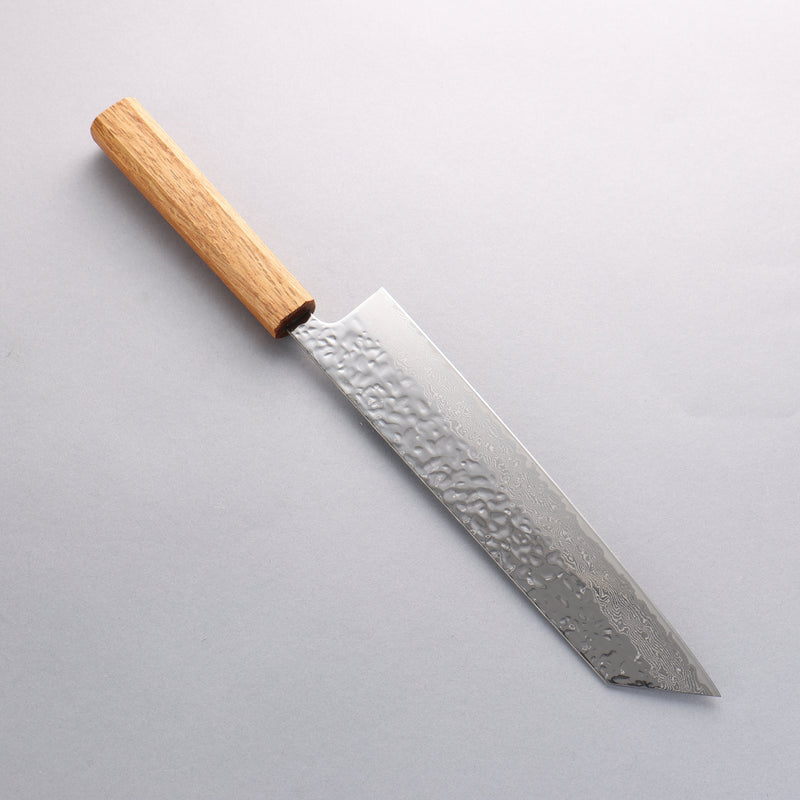 Seisuke Tsukikage AUS10 Migaki Terminé Damaacus martelé Kiritsuke 240mm Chêne Manipuler - japanny-FR