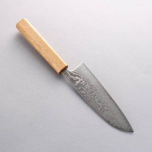 Seisuke SLD 49 Couche de Damas Santoku 165mm - japanny-FR