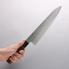 Seisuke AUS10 45 Couche de Damas Gyuto 240mm Shitan Manipuler - japanny-FR