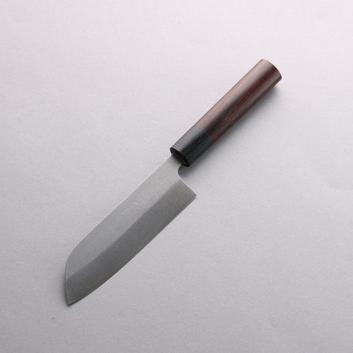 Shungo Ogata SG2 Petit Santoku 135mm Manipuler Bois de rose - japanny-FR