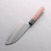 Shungo Ogata SG2 Santoku(Rond) 150mm Manipuler Bois de rose - japanny-FR