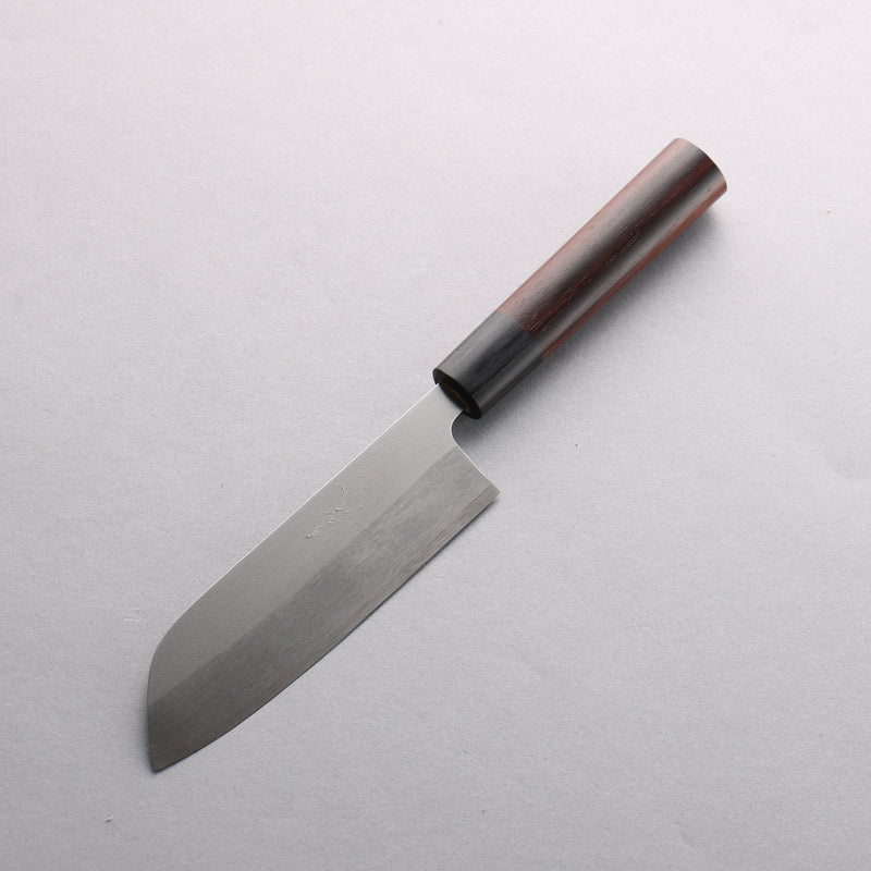 Shungo Ogata SG2 Togidashi Petit Santoku 135mm Manipuler Bois de rose - japanny-FR