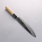 Kikuzuki Acier Blanc No.2 Finition noire Gyuto 240mm Magnolia Manipuler - japanny-FR