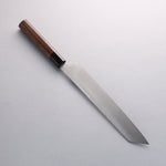 Hideo Kitaoka Acier Blanc No.2 Damas Kiritsuke Yanagiba 240mm Manipuler Shitan - japanny-FR