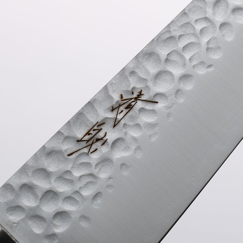 Seisuke VG10 Martelé Kiritsuke Petty,Utilité 150mm Manipuler Contreplaqué de charbon de bois - japanny-FR