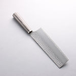 Seisuke VG10 Martelé Nakiri 180mm Manipuler Contreplaqué de charbon de bois - japanny-FR