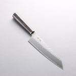 Seisuke VG10 Martelé Kirituke Gyuto 180mm Manipuler Contreplaqué de charbon de bois - japanny-FR