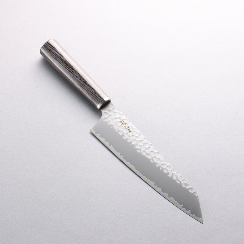 Seisuke VG10 Martelé Kirituke Gyuto 180mm Manipuler Contreplaqué de charbon de bois - japanny-FR