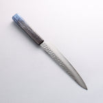 Sakai Takayuki Rinnou VG10 33-Couches Damas Petite-utilité Couteau Japonais 180mm Laqué bleu Manipuler - japanny-FR