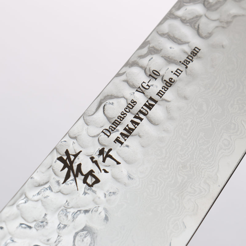 Sakai Takayuki VG10 33-Couches Damas Gyuto Couteau Japonais 210mm fleurs de cerisier sauvage (dodécagone) Manipuler - japanny-FR