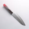 Sakai Takayuki Rinnou VG10 33-Couches Damas Santoku Couteau Japonais 170mm Laqué rouge Manipuler - japanny-FR