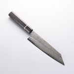 Seisuke AUS10 Miroir Croisé Bunka 180mm Manipuler Bois de pakka noir - japanny-FR