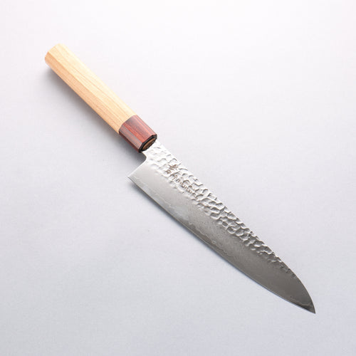 Sakai Takayuki VG10 33 Couche de Damas Gyuto 210mm Keyaki (orme japonais) Manipuler - japanny-FR