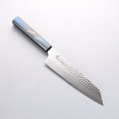 Sakai Takayuki VG10 33 Couche de Damas Kengata Gyuto 190mm Chêne vivant laqué(Saiu) Manipuler - japanny-FR