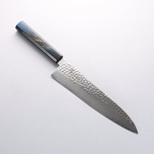 Sakai Takayuki VG10 33 Couche de Damas Gyuto 240mm Chêne vivant laqué(Saiu) Manipuler - japanny-FR