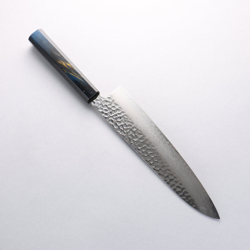 Sakai Takayuki VG10 33 Couche de Damas Gyuto 240mm Chêne vivant laqué(Saiu) Manipuler - japanny-FR