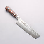 Sakai Takayuki VG10 33-Couches Damas Nakiri 160mm Bois d'acajou Pakka Manipuler - japanny-FR