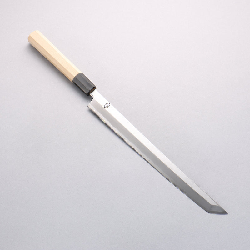 Kikuzuki Acier Blanc No.2 Kasumitogi Sakimaru Takohiki 270mm Magnolia Manipuler - japanny-FR