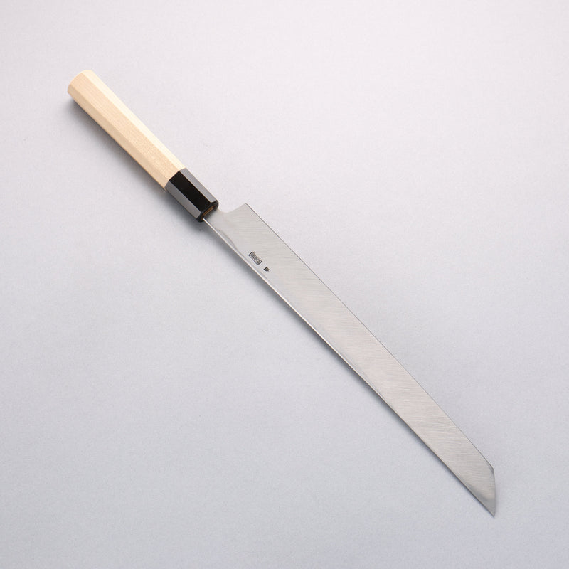 Kikuzuki Acier Blanc No.2 Kasumitogi Sakimaru Takohiki 270mm Magnolia Manipuler - japanny-FR