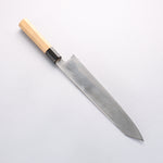 Sakai Kikumori VG10 Finition en miroir Kiritsuke 270mm Magnolia Manipuler - japanny-FR