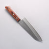 Seisuke VG1 Martelé Santoku 165mm Acajou Manipuler - japanny-FR