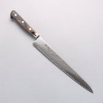 Seisuke Kagami2 AUS10 Finition miroir Damas Sujihiki 240mm Bois de Pakka marron Manipuler - japanny-FR