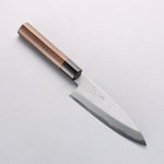 Seisuke Acier Bleu Kasumitogi Funayuki 150mm Bois de rose Manipuler - japanny-FR