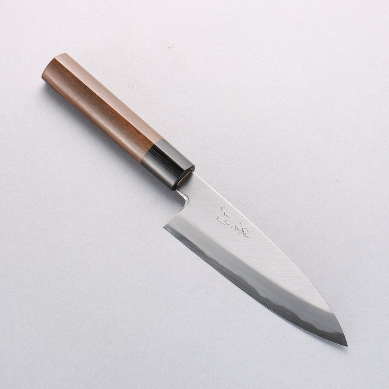 Seisuke Acier Bleu Kasumitogi Funayuki 150mm Bois de rose Manipuler - japanny-FR