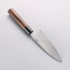 Seisuke Acier Bleu Kasumitogi Funayuki 150mm Bois de rose Manipuler - japanny-FR