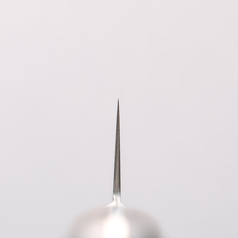 Seisuke Nami AUS10 Finition miroir Damas Sujihiki 240mm Manipuler Bois de Pakka marron - japanny-FR