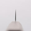Seisuke Nami AUS10 Finition miroir Damas Sujihiki 240mm Chêne Manipuler - japanny-FR