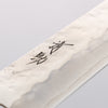 Seisuke Acier argenté NO.3 Nashiji Sujihiki 240mm Manipuler Bois de Pakka marron - japanny-FR