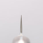 Seisuke Acier argenté NO.3 Nashiji Sujihiki 240mm Manipuler Bois de Pakka marron - japanny-FR