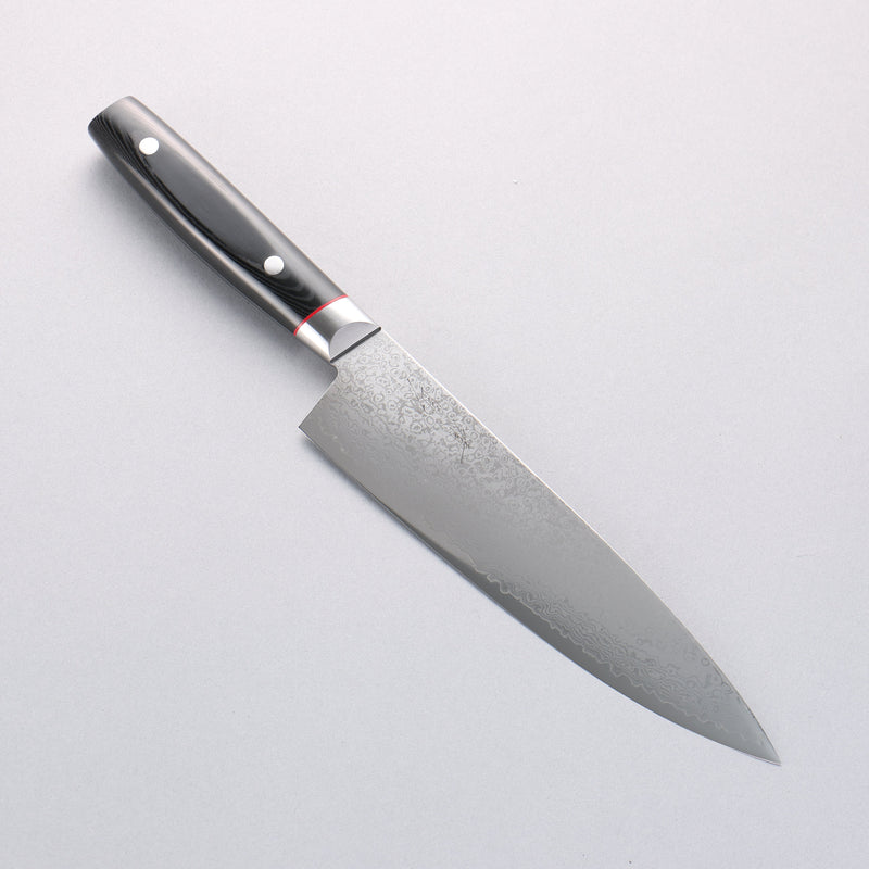 Seisuke Saiun VG10 Damas Gyuto 200mm Manipuler Micarta noir - japanny-FR