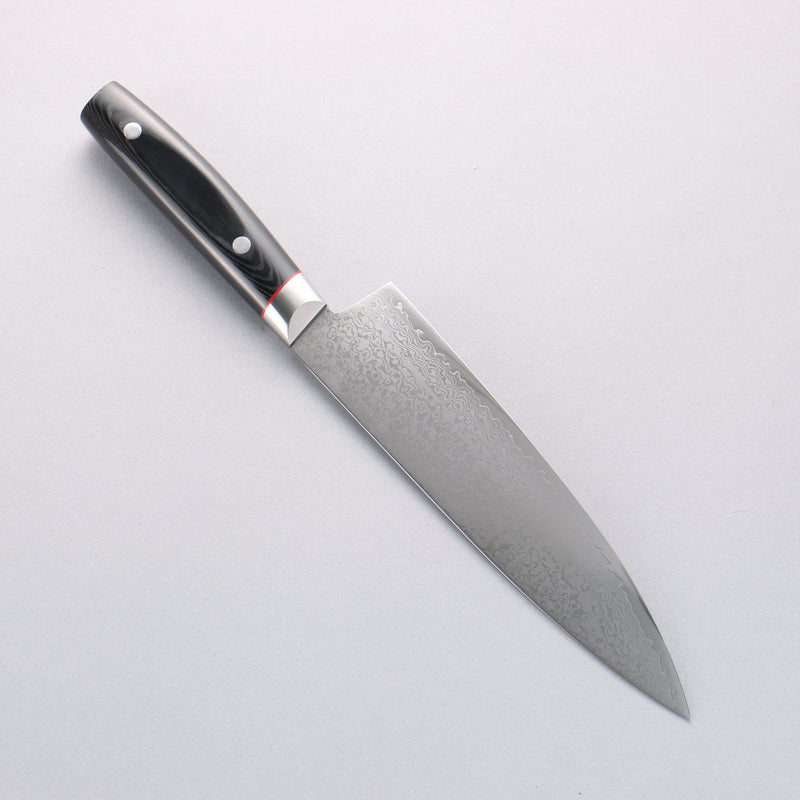 Seisuke Saiun VG10 Damas Gyuto 200mm Manipuler Micarta noir - japanny-FR