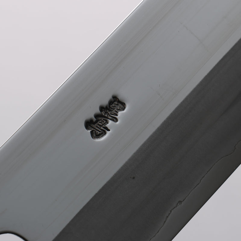Kurotori Acier argenté NO.3 Migaki Terminé Nakiri 170mm Manipuler Noix - japanny-FR