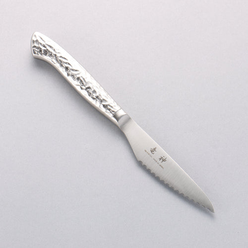 Seisuke Acier Inoxydable Ensemble couteau à steak et fourchette 80mm Manipuler Inoxydable Ryujin - japanny-FR