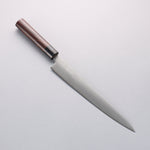 Seisuke Super Bleu Sujihiki 240mm Manipuler Palissandre (férule:Bois de Pakka noire) - japanny-FR