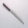 Seisuke Super Bleu Sujihiki 240mm Manipuler Palissandre (férule:Bois de Pakka noire) - japanny-FR