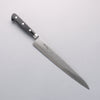 Seisuke Nami AUS10 Finition miroir Damas Sujihiki 240mm Manipuler Bois de pakka noir - japanny-FR