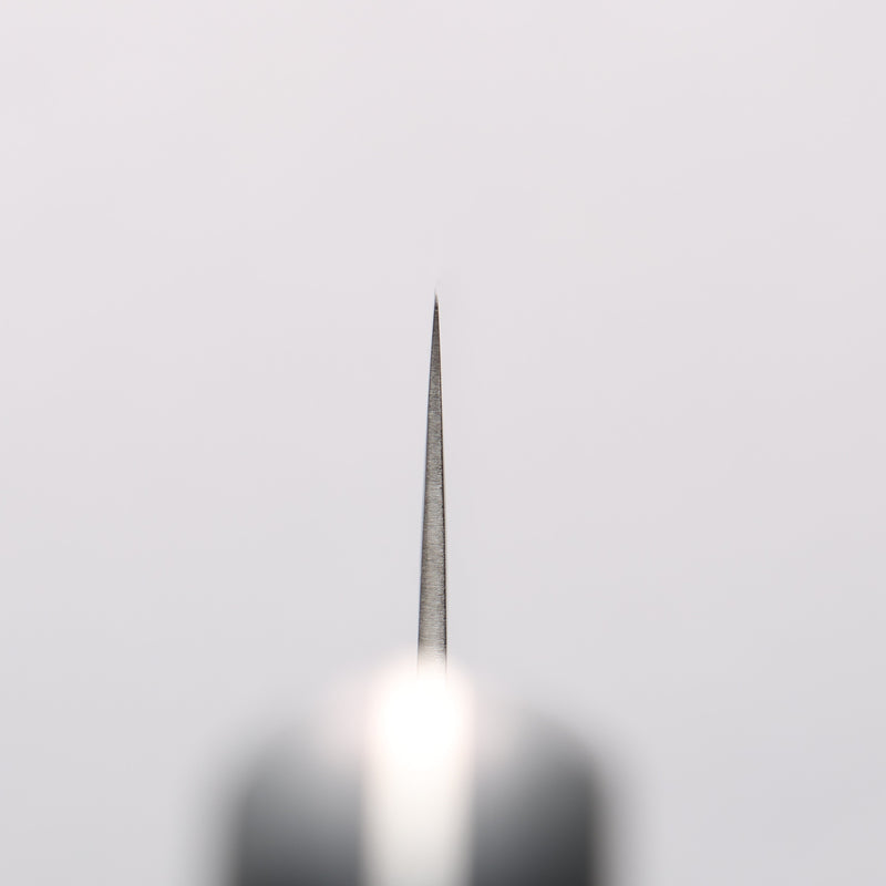 Seisuke Nami AUS10 Finition miroir Damas Sujihiki 240mm Manipuler Bois de pakka noir - japanny-FR