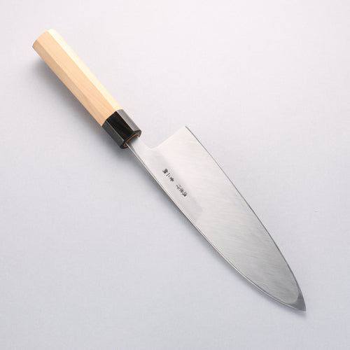Sakai Takayuki Acier Bleu No.2 Finition en miroir Deba - japanny-FR