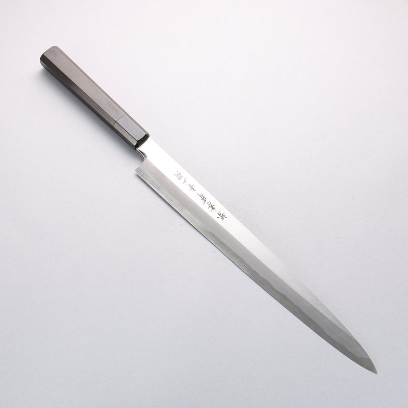 Sakai Takayuki Acier Bleu No.2 Yanagiba Bois d'ébène Manipuler - japanny-FR