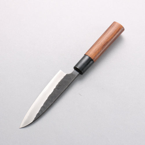 Nao Yamamoto Yasuki Acier Bleu Kurouchi Martelé Petite-utilité 120mm Manipuler Noix - japanny-FR