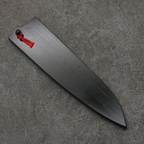 Magnolia Gaine pour 210mm Gyuto avec Laqué noir - japanny-FR