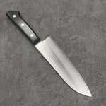 Seisuke VG1 Migaki Polish Terminé Santoku 165mm Bois de pakka noir Manipuler - japanny-FR