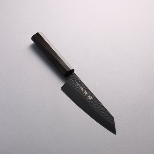 Sakai Takayuki Kurokage VG10 Kiritsuke Santoku 160mm Manipuler Ébène (Larme à 6 faces) - japanny-FR