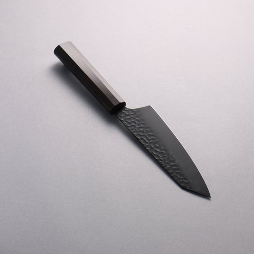 Sakai Takayuki Kurokage VG10 Kiritsuke Santoku 160mm Manipuler Ébène (Larme à 6 faces) - japanny-FR