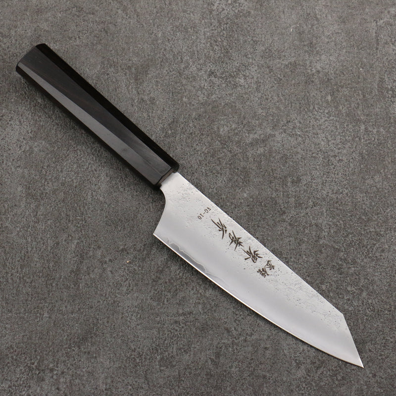 Sakai Takayuki VG10 Nashiji Bunka 160mm Manipuler Bois d'ébène - japanny-FR