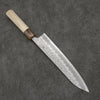 Seisuke Kumo Acier Blanc No.1 Martelé Gyuto 240mm Manipuler Magnolia - japanny-FR